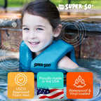 Trc Recreation Super Soft Uscg Kids Small Foam Swim Vest Life Jacket, Blue