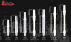 Lstyle Dart Shafts: Laro Nylon - Non Spinning - (6 Shafts Total) - Milky White 130 (Extra Short)