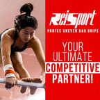 Reisport Womens Protec Elite Hook & Loop Uneven Bar Grips, Gymnastics, X-Small (0)