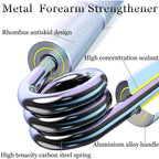 Grip Strength Trainer, Metal Hand Grip Strengthener,Non Slip Heavy Duty Forearm Strengthener, Hand Strengthening Devices And Han