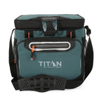 Titan by Arctic Zone 16 Can Zipperless Soft Cooler with HardBody Liner, Jungle Hunt