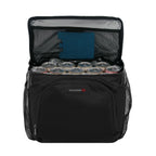 WOLVERINE 36 Can Cooler Backpack with Durable Nailhead Nylon, Dual Compartment Cooler & Dry Storage, Padded Mesh Back Panel, & E