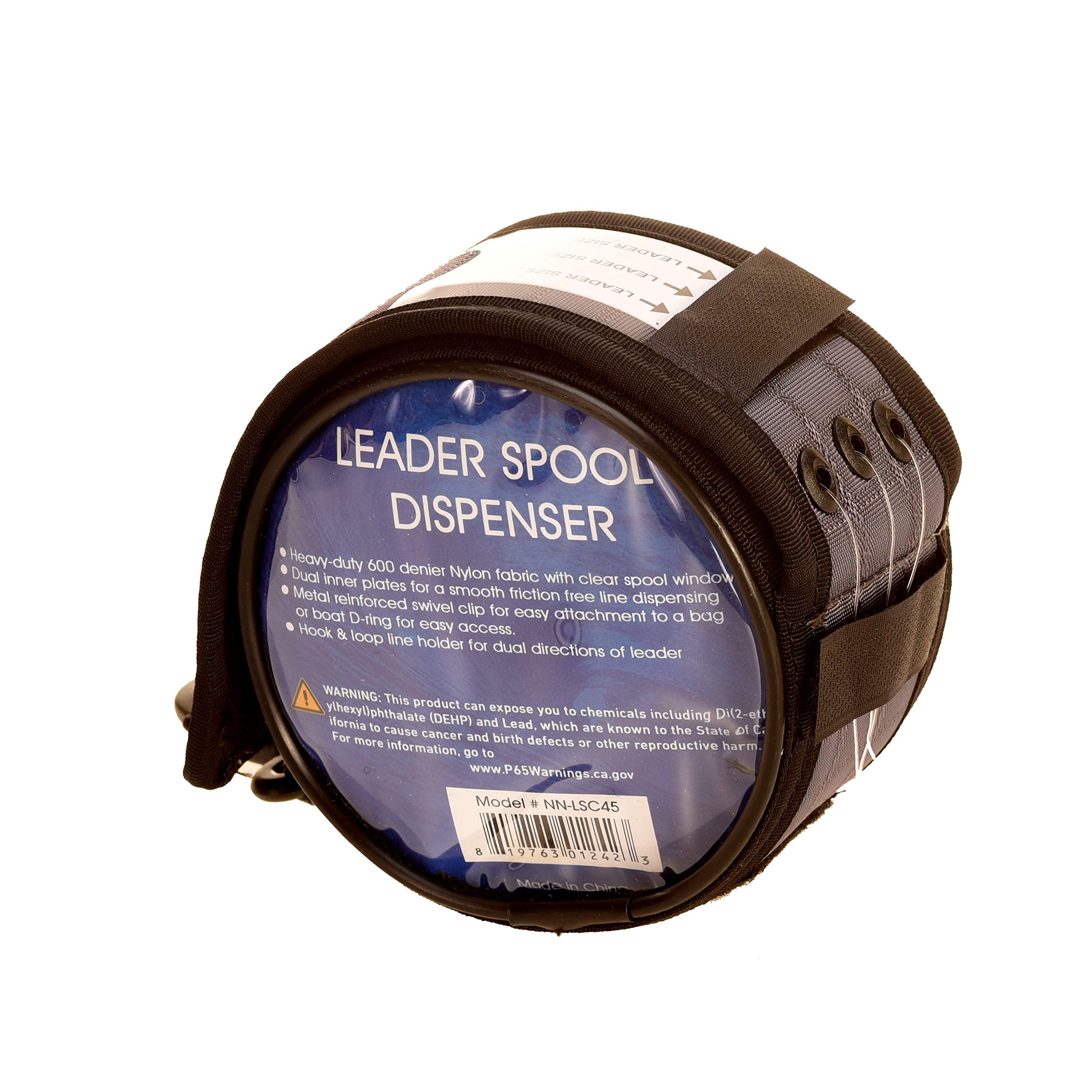 G5 Outdoors Leader Spool Case -Large Holds 3 Assorted Spools, Gray (Gps-Nn-Lsc70)