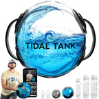 Tidal Tank Sphere - Original Aqua Ball With Water Weight - Sandbag Alternative, Ultimate Core And Balance Workout - Portable Sta
