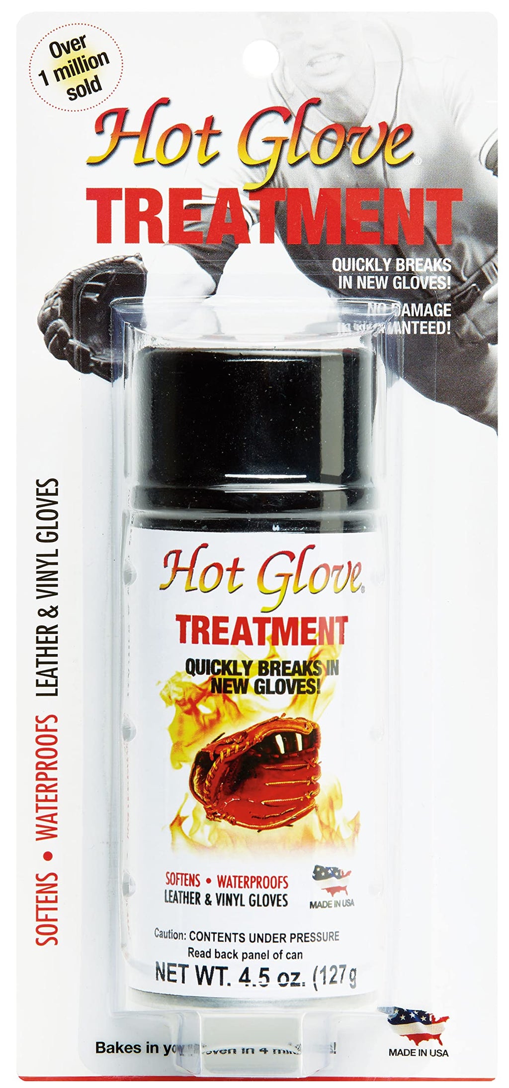 Hot Glove Heat Treatment Instant Glove Break-In For Baseball And Softball Gloves - The Original Hot Glove