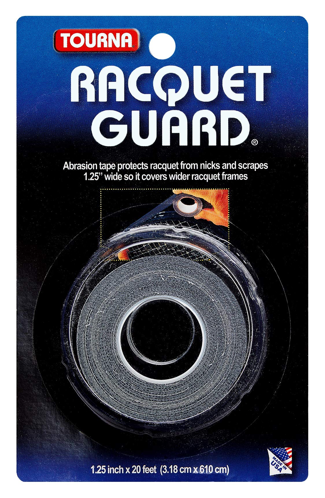 Tourna Racquet Guard Tape Wide (125-Inches)