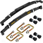 Roykaw Ezgo Txt Rear Heavy Duty Leaf Spring W/Bushings & Sleeves Kit For 1994-Up Golf Cart - 4 Leaf