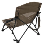 Browning Strutter Camo Turkey Hunting Chair With Foldable Low Profile Compact Design, Durable Steel Frame, And Padded Shoulder C