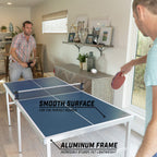 Gosports Mid-Size Table Tennis Game Set - Indoor/Outdoor Portable Game With Net, 2 Table Tennis Paddles And 4 Balls