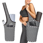 Ewedoos Yoga Mat Bag Yoga Bags With Large Size Pocket And Zipper Pocket, Fit Most Size Mats