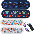 Hoteam 4 Pieces Swim Goggle Strap for Kids Summer Swimming Goggles Strap Neoprene Fabric Goggles Cover Wrap for Kids (Boys)