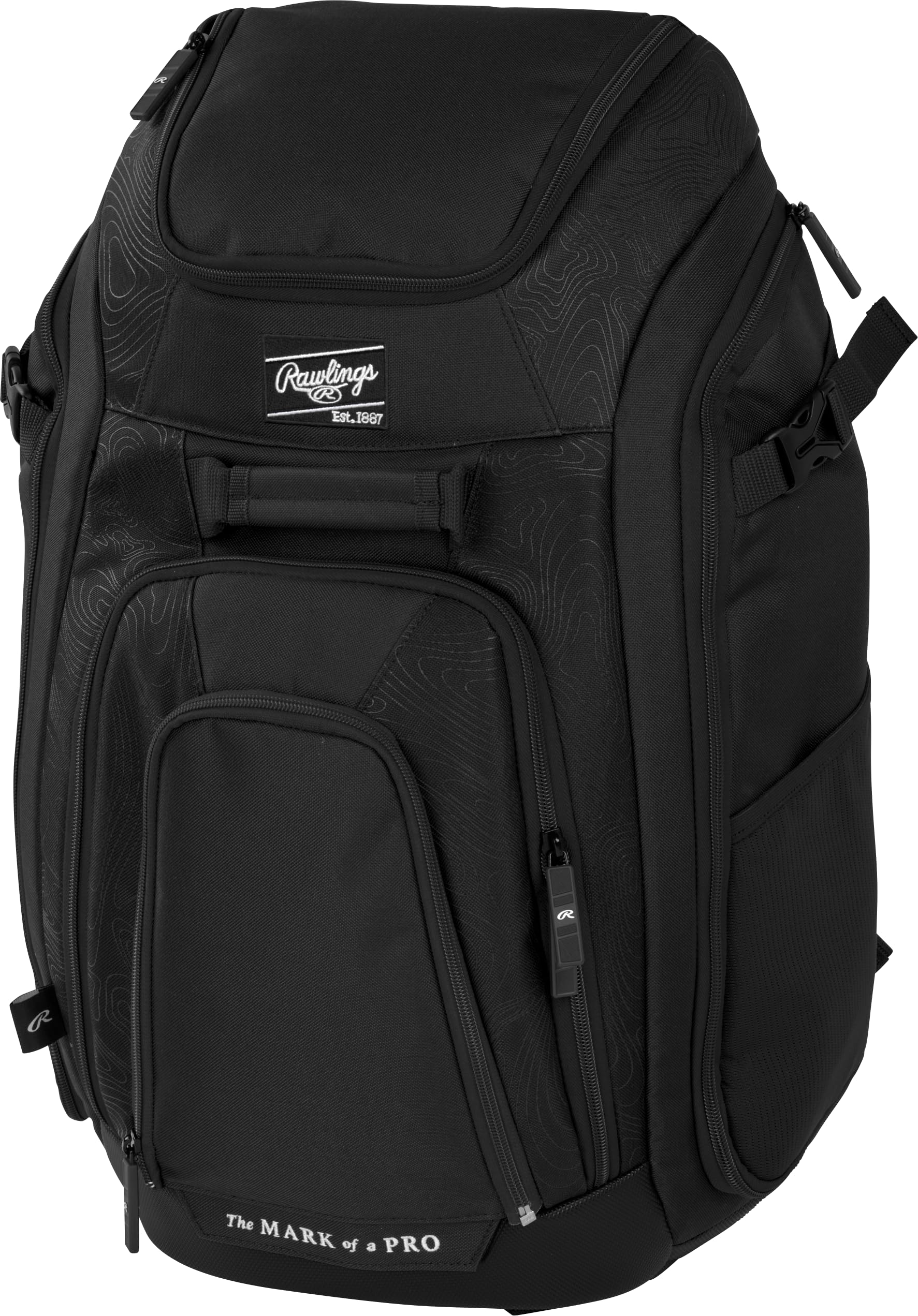 Rawlings | LEGION 2.0 Players Backpack | Baseball/Softball | BLACK