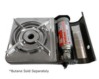 Iwatani Cassette Feu Butane Gas Camp Stove, One, Gray