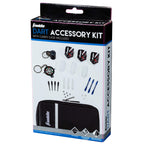 Franklin Sports Dart Maintenance Kit For Soft Tip And Steel Tip Darts - Comes With Handy Carrying Case And Stone Sharpener,Black