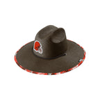 Foco Cleveland Browns Nfl Team Color Straw Hat