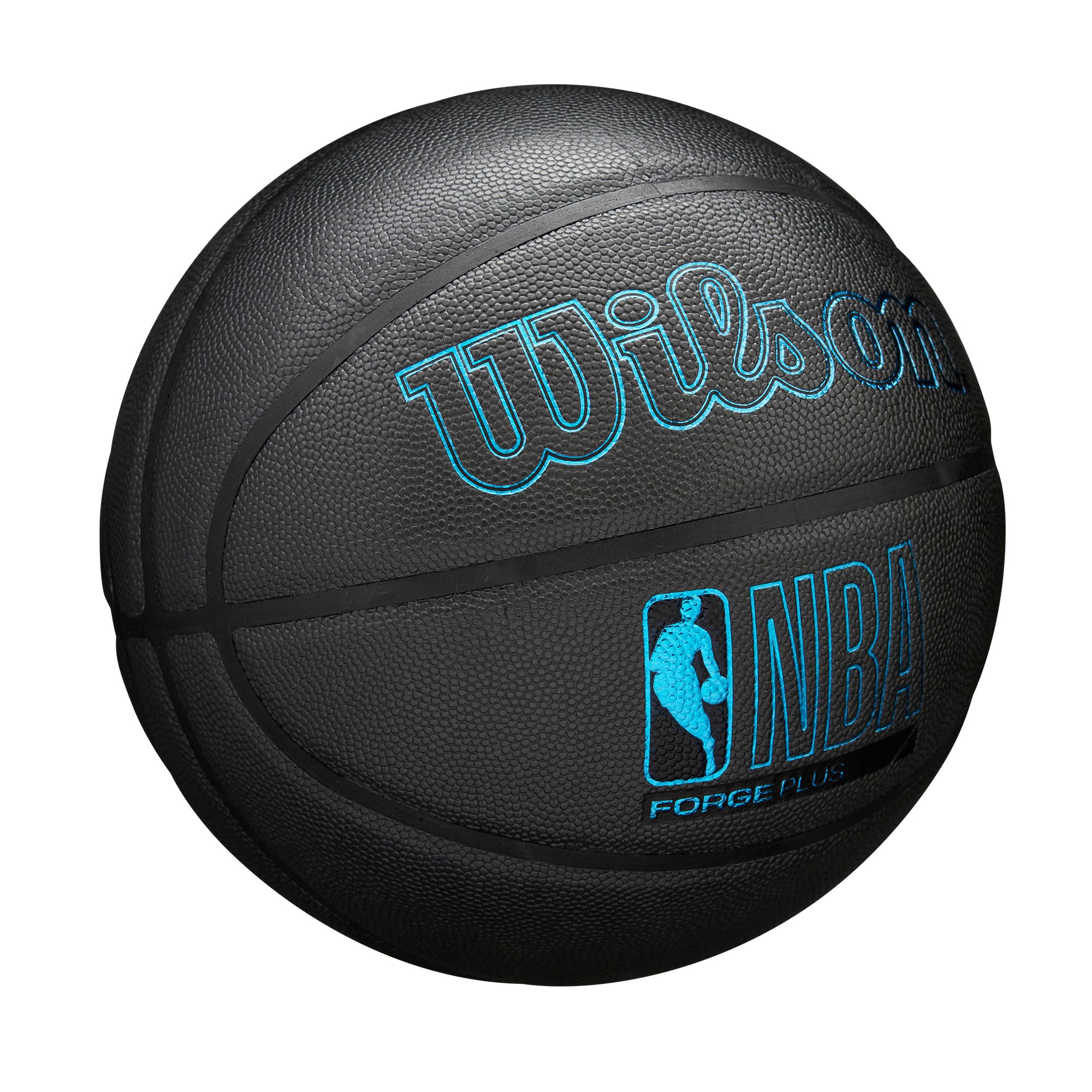 Wilson Nba Forge Plus Indoor/Outdoor Basketball - Charcoal Grey, Size 7-29.5''