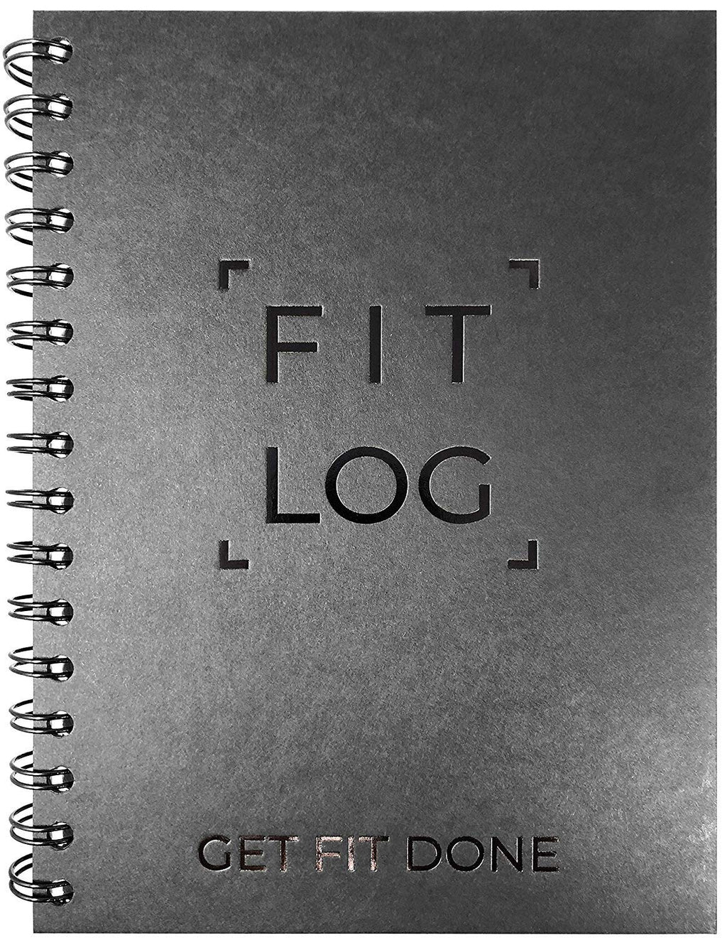 Undated Fitness Log Book & Workout Planner - Designed By Experts Gym Notebook, Workout Tracker, Exercise Journal For Men Women