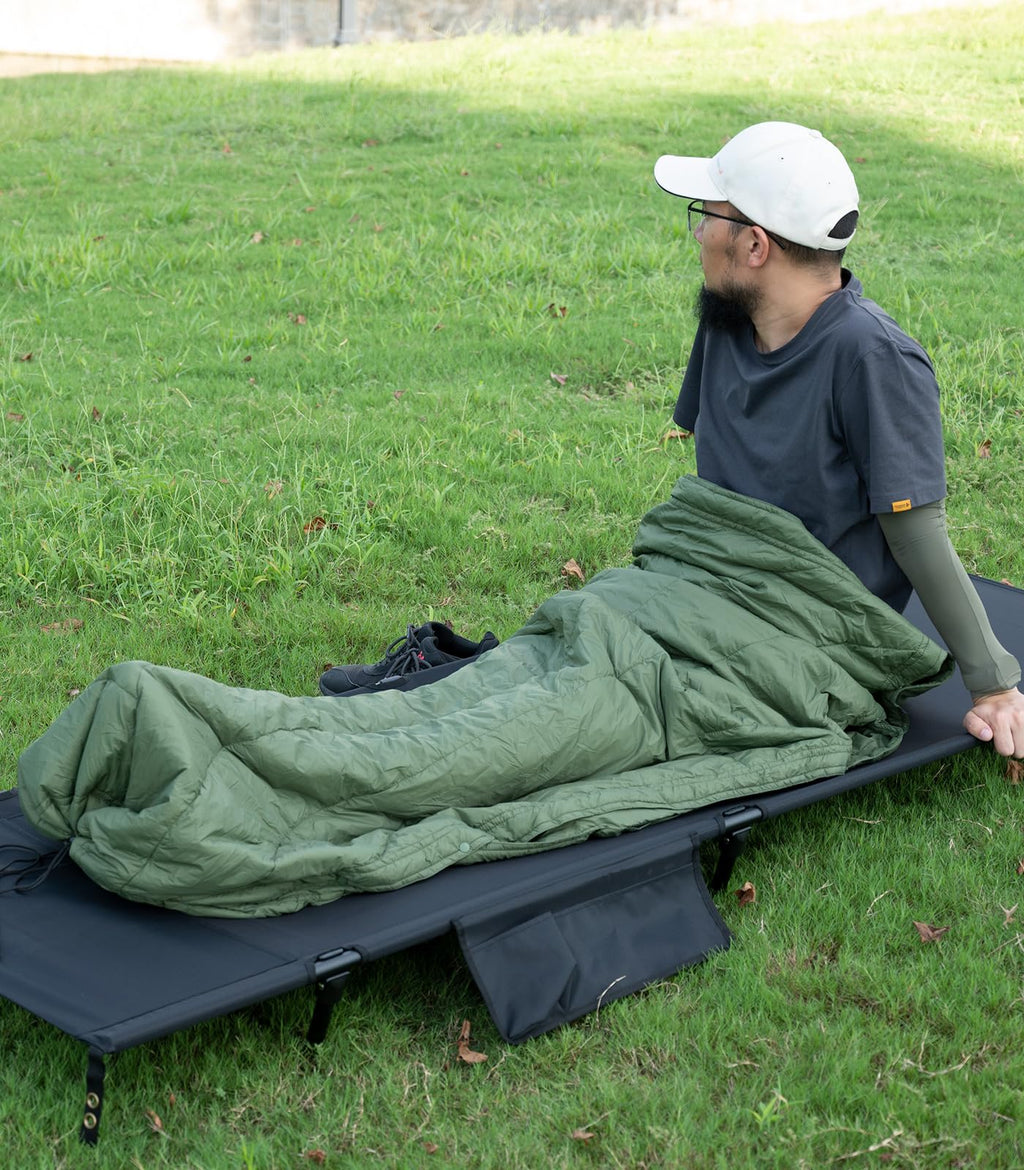Iclimb 3M Thinsulate Insulation Warm Camping Blanket Ultralight Compact (Green)