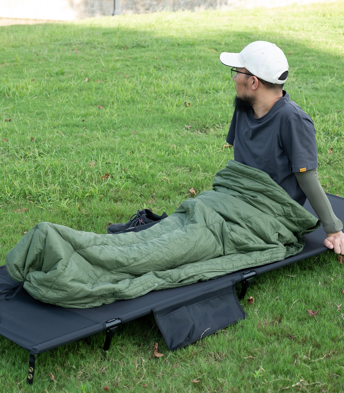 Iclimb 3M Thinsulate Insulation Warm Camping Blanket Ultralight Compact (Green)
