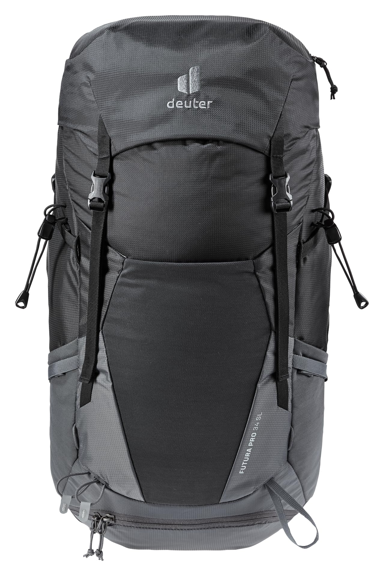 Deuter Womens Futura Pro 34 Sl Hiking Backpack, Black (Black Graphite), 34 L