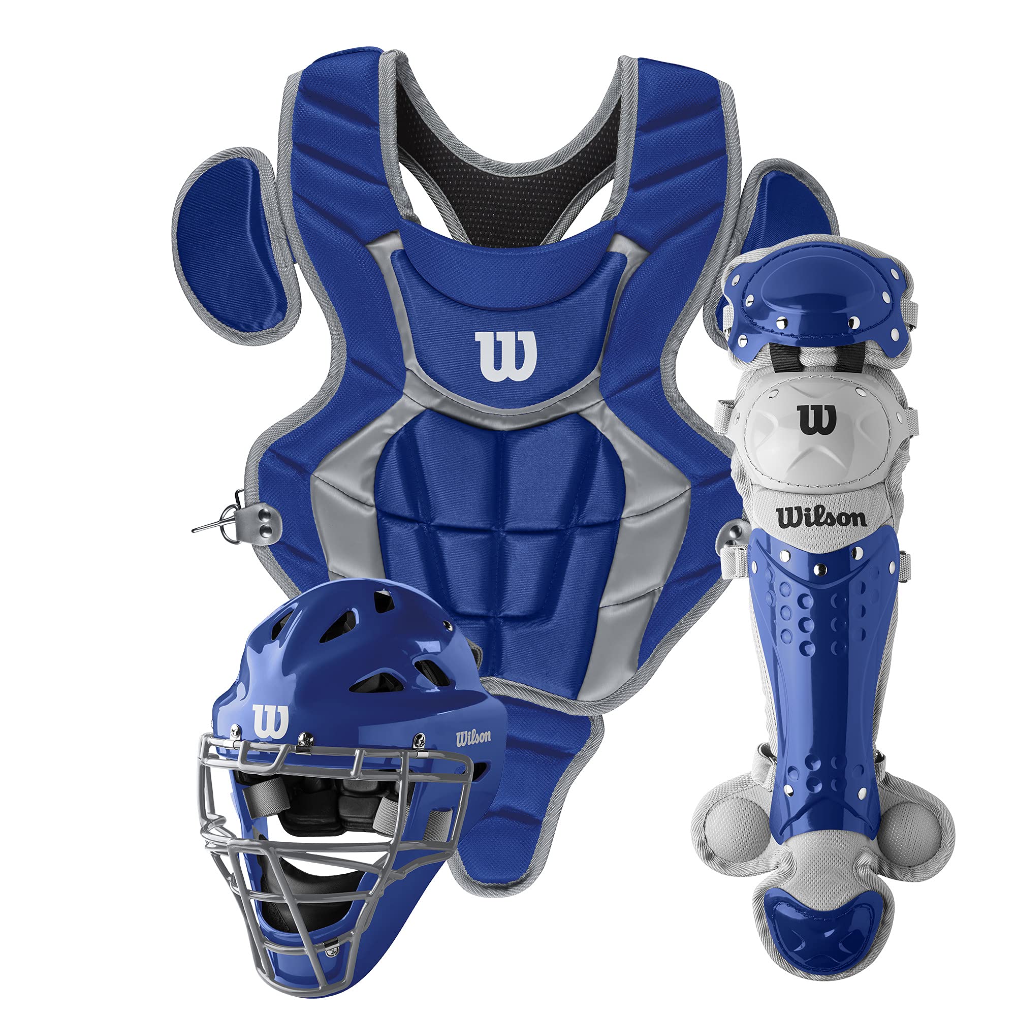 WILSON C200 Youth Catchers Gear Kit - Royal 12 inch