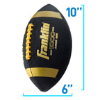 Franklin Sports 1000 Junior Football - Kids Junior Size Youth Football - Durable Outdoor Football - Synthetic Leather - Extra Gr