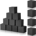 Treela 20 Pieces Foam Pit Blocks, Foam Gym Cubes, 4 x 4 x 4 in Protective Trampoline Padding for Gymnastics, Parkour Courses, Tr