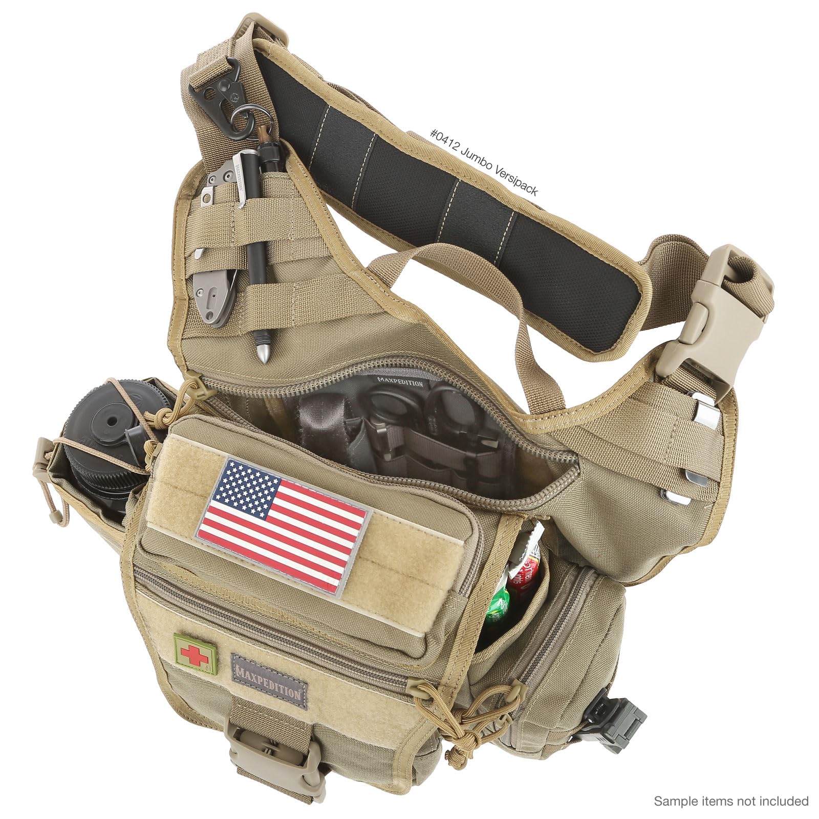 Maxpedition Jumbo Versipack, Khaki