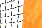 Champro Mvp Portable Lightweight Protective L-Screen, Baseball/Softball Pitcher'S Net, 7' X 7' Orange