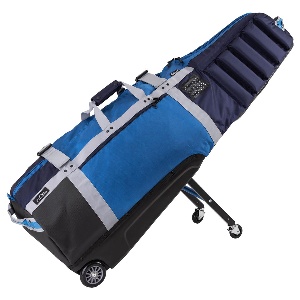 Sun Mountain Clubglider Meridian - Prestigious Golf Bag With Wheels For Ultimate Convenience - Heavy Duty Golf Travel Bag With D