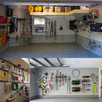 Yisunnan Kayak Storage Utility Rack, Heavy Duty Garage Hangers, Wall Mount Or Dock Hanging Hooks For Canoe,Paddle Board,Surfboar