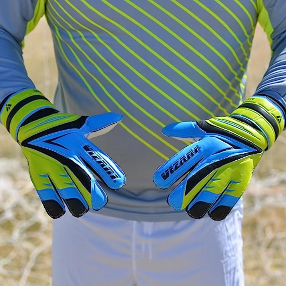 Vizari Avio F.P. Goalkeeping Glove – Blue/Green