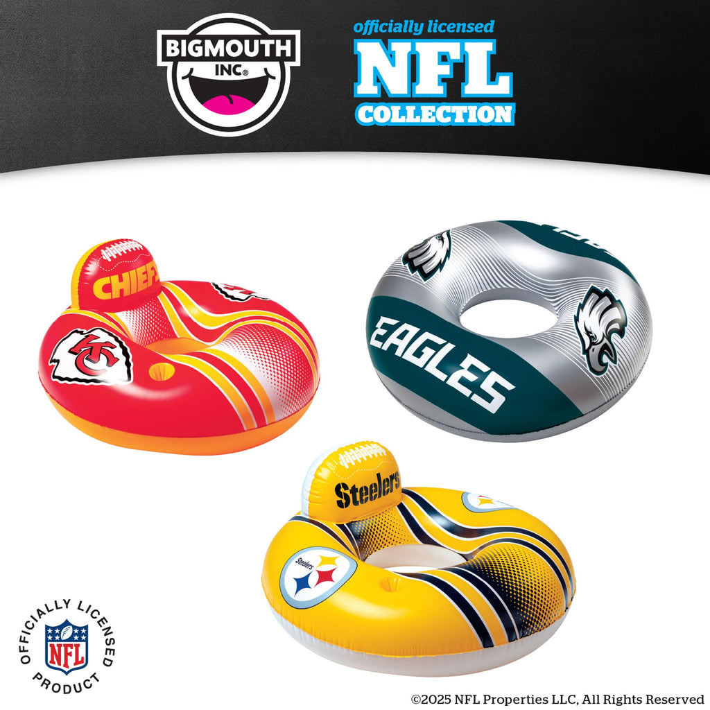 BigMouth Philadelphia Eagles 42    Inflatable Pool Floats Officially Licensed NFL Fan Gear Merchandise Back Support Inner Tube f
