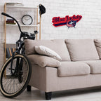 Rico Industries Nhl Columbus Blue Jackets Distressed Shape Cut Pennant - Home And Living Room D  Cor - Soft Felt Ez To Hang