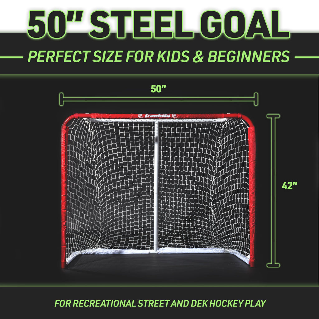 Franklin Sports Hockey Goal - Nhl - Steel - 50 X 42 Inches