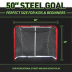 Franklin Sports Hockey Goal - Nhl - Steel - 50 X 42 Inches