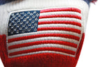 Majek U.S.A Hybrid Golf Pom Pom Knit Rescue Utility Club Head Cover