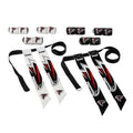 Franklin Sports Nfl Atlanta Falcons Flag Football Sets - Nfl Team Flag Football Belts And Flags - Flag Football Equipment For Ki