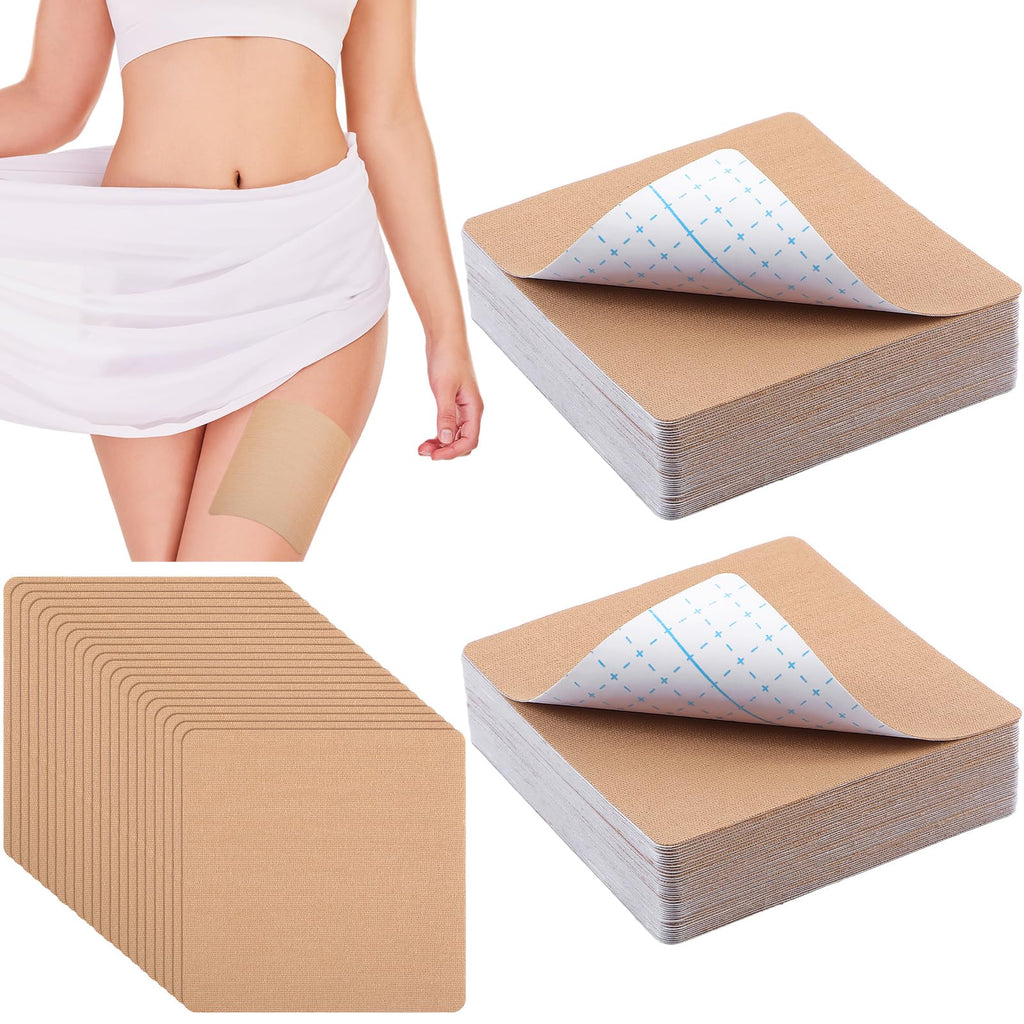 Threlaco 50 Pcs Thigh Lift Tape Waterproof Tummy Lifting Body Tape Elastic Anti Chafing Friction Adhesive Patches For Women Inne