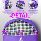 Geertop Flannel Sleeping Bag For Adults Backpacking Lightweight Waterproof Cold Weather Warm Sleeping Bag For Camping Hiking Out