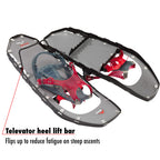MSR Lightning Ascent Backcountry & Mountaineering Snowshoes with Paragon Bindings, 25 Inch Pair, Black