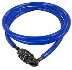 DocksLocks Weatherproof Straight Security Cable Lock (5ft to 25ft Lengths) with Resettable Combination, AntiTheft Protection fo