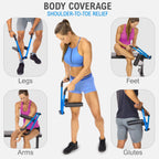 Doubleup Roller Performance Kit - Muscle Massager With Lever-Action Pressure Control And Quick-Change Rollers