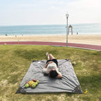 Hzjoyue Outdoor Blanket (71'' X 55'') -Compact, Lightweight, Sand Proof Pocket Blanket Best For The Beach, Hiking, Travel, Campi
