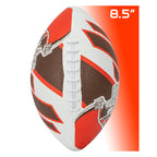 Franklin Sports Nfl Cleveland Browns Football - Youth Football - Mini 8.5'' Rubber Ball - Perfect For Kids - Team Logos And Colo