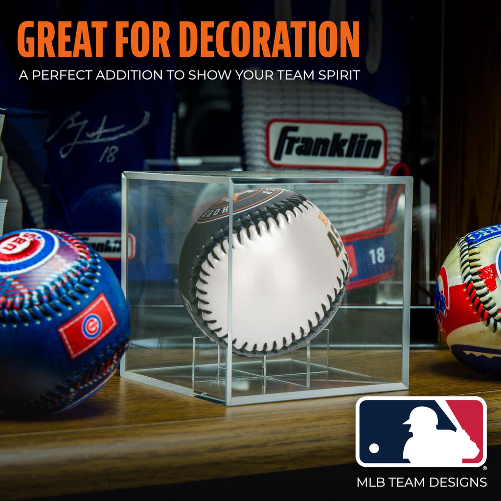 Franklin Sports Houston Astros Mlb Team Baseball - Mlb Team Logo Soft Baseballs - Toy Baseball For Kids - Great Decoration For D
