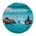 VVWV Kanniyakumari Fridge Magnet for Home Kitchen Refrigerator Decor | Travel Souvenir Gift (Kanyakumari)