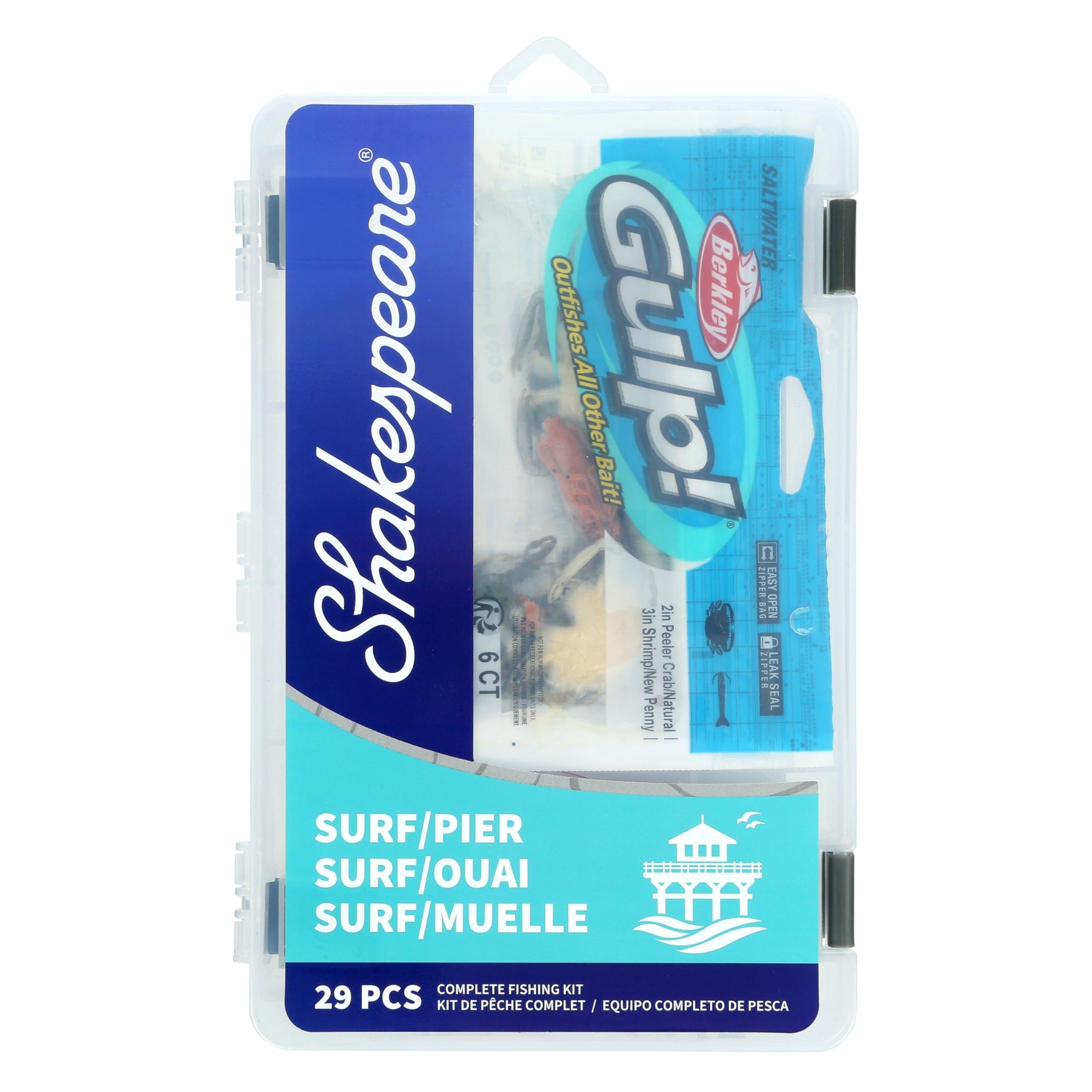 Shakespeare Catch More Fish Fishing Tackle Kit
