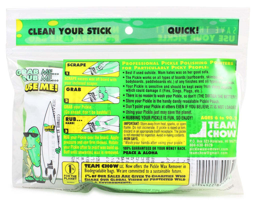 Pickle Wax The Remover W/Wax Comb