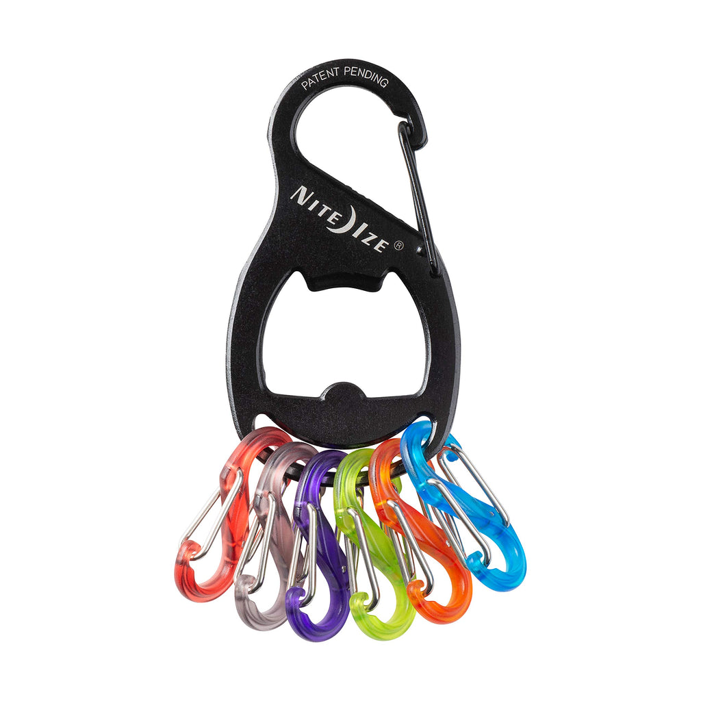 Nite Ize Krb2-01-R6 Black Keyrack+ S-Biner